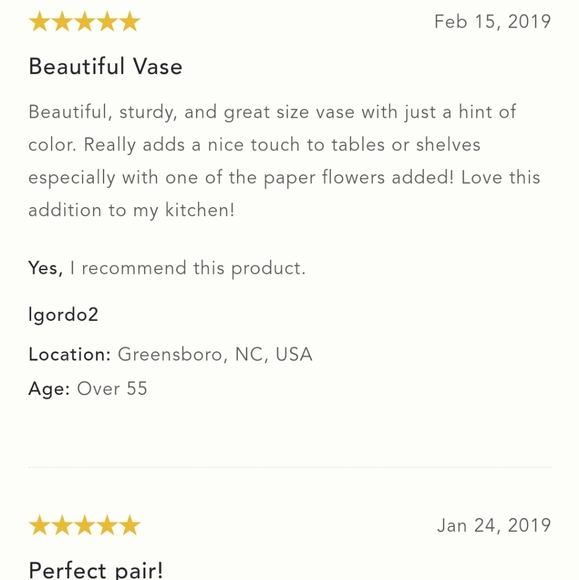 Anthropologie Crescent Moon Vase - Picture 6 of 14